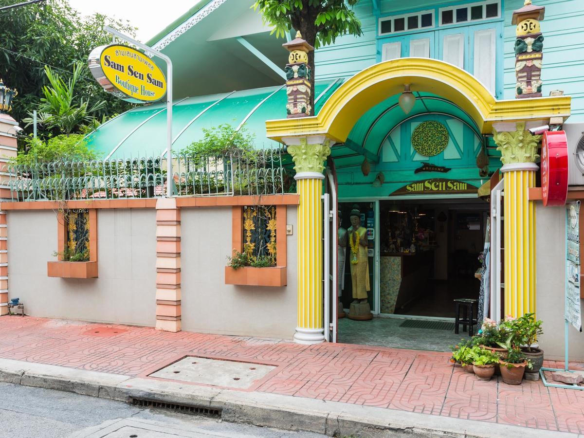 Samsen Sam Place Bangkok Exterior photo